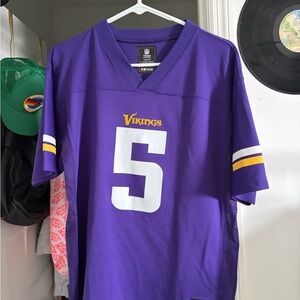 Minnesota Vikings Bridgewater Purple Football Jersey